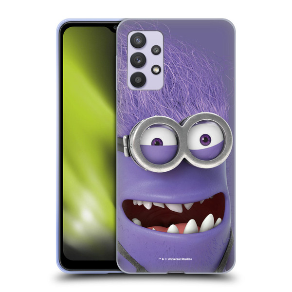 Despicable Me Full Face Minions Evil Soft Gel Case for Samsung Galaxy A32 5G / M32 5G (2021)