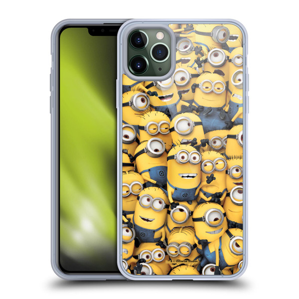 Despicable Me Funny Minions Pattern Soft Gel Case for Apple iPhone 11 Pro Max