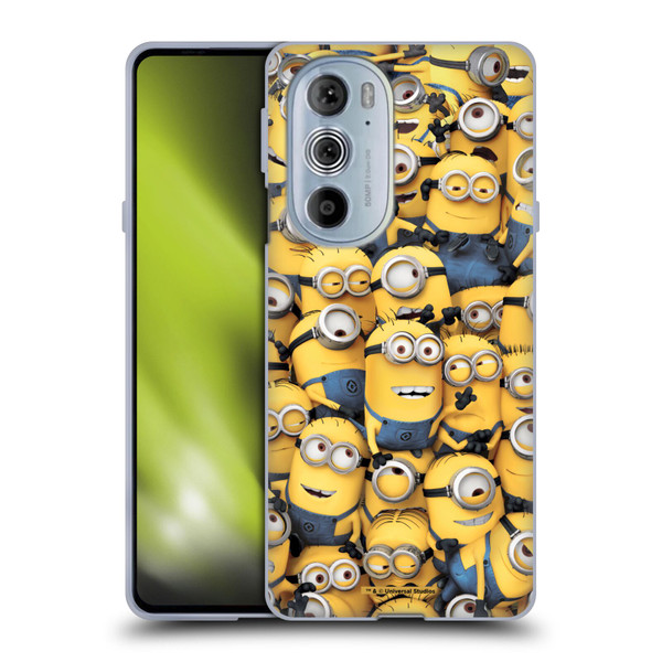 Despicable Me Funny Minions Pattern Soft Gel Case for Motorola Edge X30