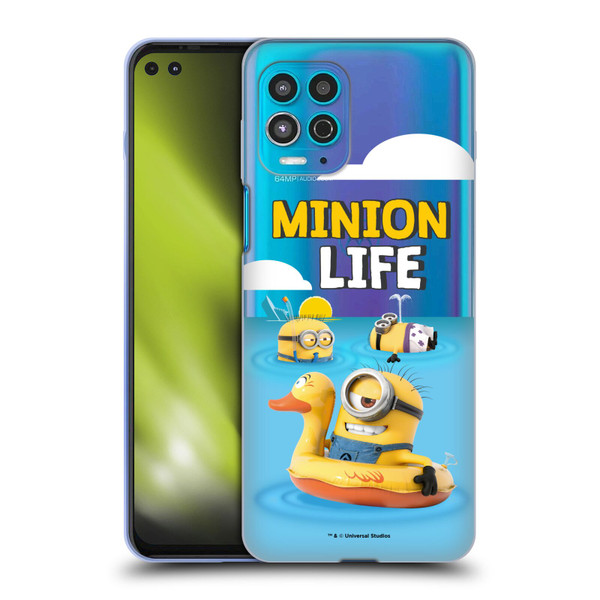 Despicable Me Funny Minions Beach Life Soft Gel Case for Motorola Moto G100
