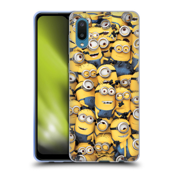 Despicable Me Funny Minions Pattern Soft Gel Case for Samsung Galaxy A02/M02 (2021)