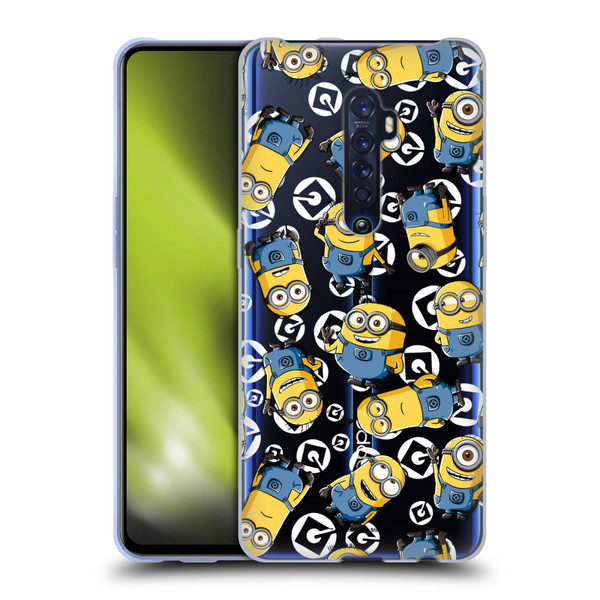 Despicable Me Minion Graphics Character Pattern Soft Gel Case for OPPO Reno 2
