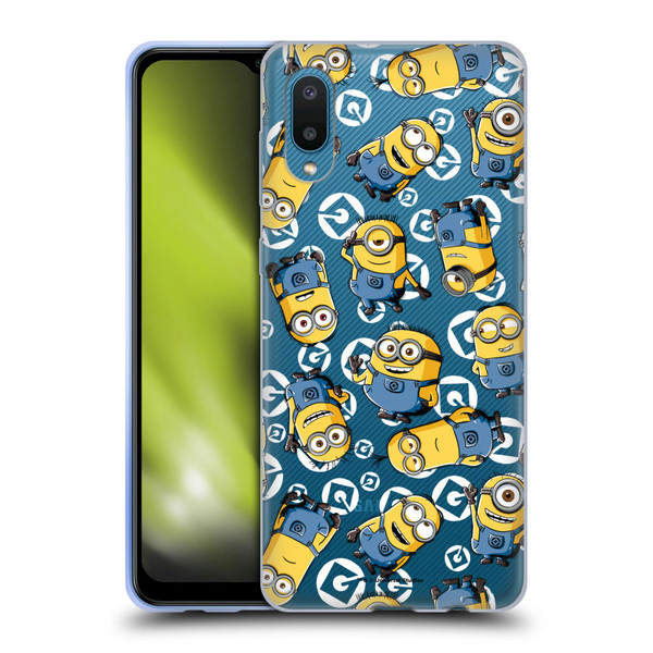 Despicable Me Minion Graphics Character Pattern Soft Gel Case for Samsung Galaxy A02/M02 (2021)