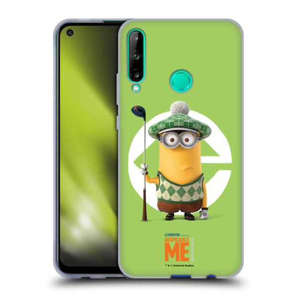 Despicable Me Minions Kevin Golfer Costume Soft Gel Case for Huawei P40 lite E