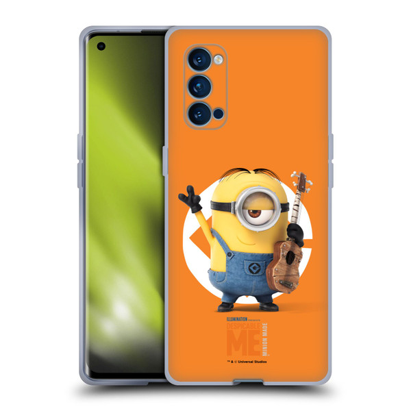 Despicable Me Minions Stuart Soft Gel Case for OPPO Reno 4 Pro 5G