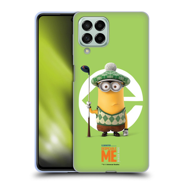 Despicable Me Minions Kevin Golfer Costume Soft Gel Case for Samsung Galaxy M53 (2022)