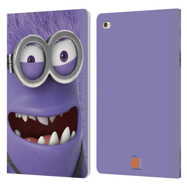 Despicable Me Full Face Minions Evil Leather Book Wallet Case Cover For Apple iPad mini 4
