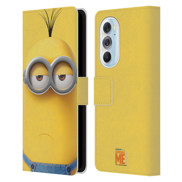 Despicable Me Full Face Minions Kevin Leather Book Wallet Case Cover For Motorola Edge X30