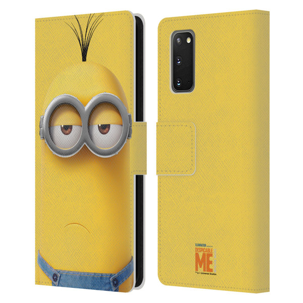 Despicable Me Full Face Minions Kevin Leather Book Wallet Case Cover For Samsung Galaxy S20 / S20 5G