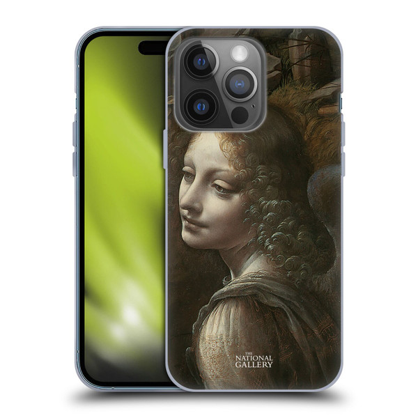 The National Gallery Art The Virgin Of The Rocks Soft Gel Case for Apple iPhone 14 Pro