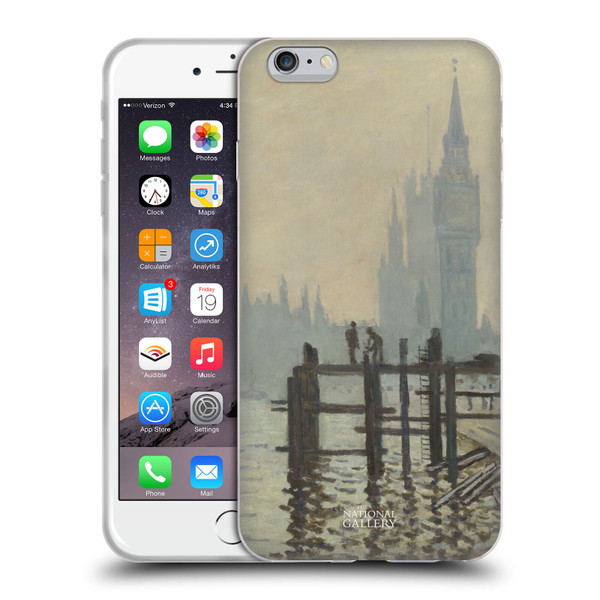 The National Gallery Art Monet Thames Soft Gel Case for Apple iPhone 6 Plus / iPhone 6s Plus