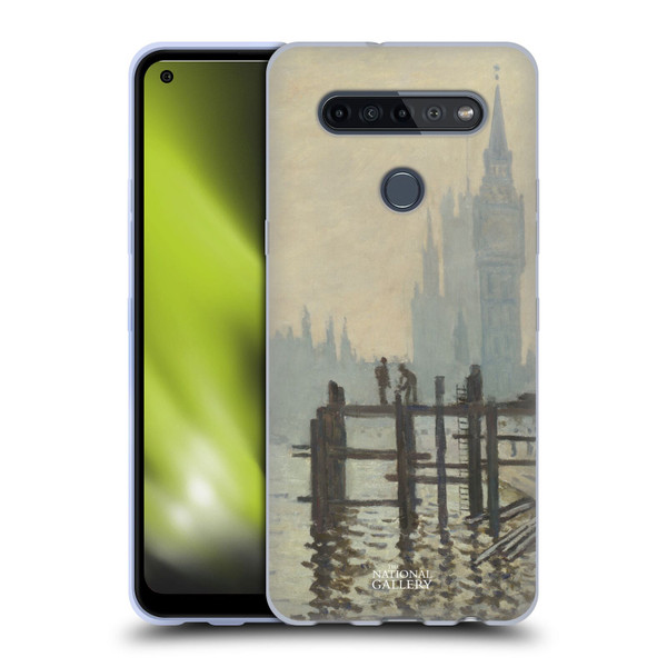 The National Gallery Art Monet Thames Soft Gel Case for LG K51S