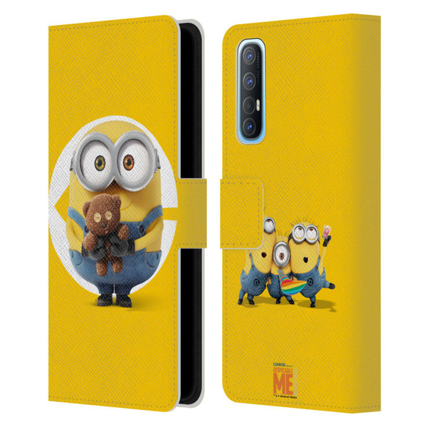 Despicable Me Minions Bob Leather Book Wallet Case Cover For OPPO Find X2 Neo 5G