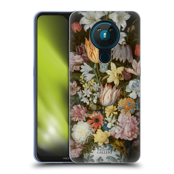 The National Gallery Art A Still Life Of Flowers In A Wan-Li Vase Soft Gel Case for Nokia 5.3