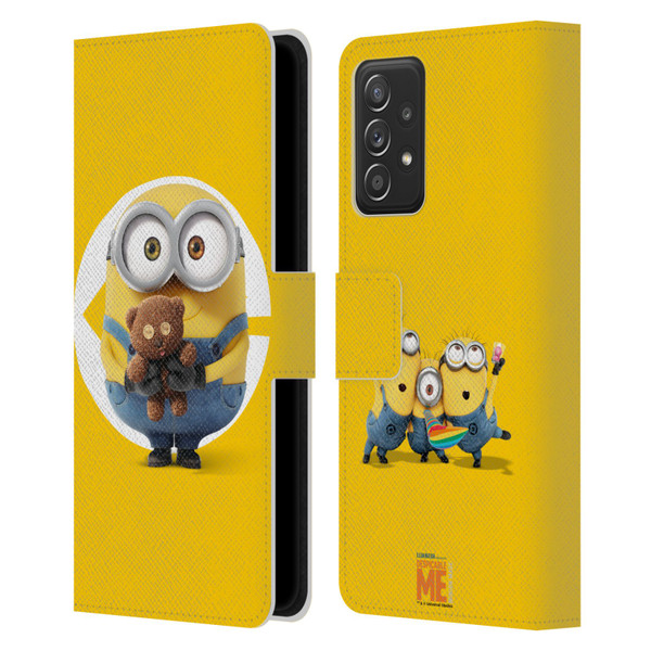 Despicable Me Minions Bob Leather Book Wallet Case Cover For Samsung Galaxy A53 5G (2022)