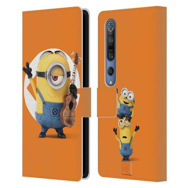 Despicable Me Minions Stuart Leather Book Wallet Case Cover For Xiaomi Mi 10 5G / Mi 10 Pro 5G