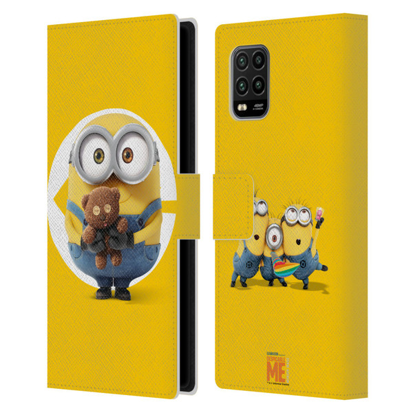Despicable Me Minions Bob Leather Book Wallet Case Cover For Xiaomi Mi 10 Lite 5G