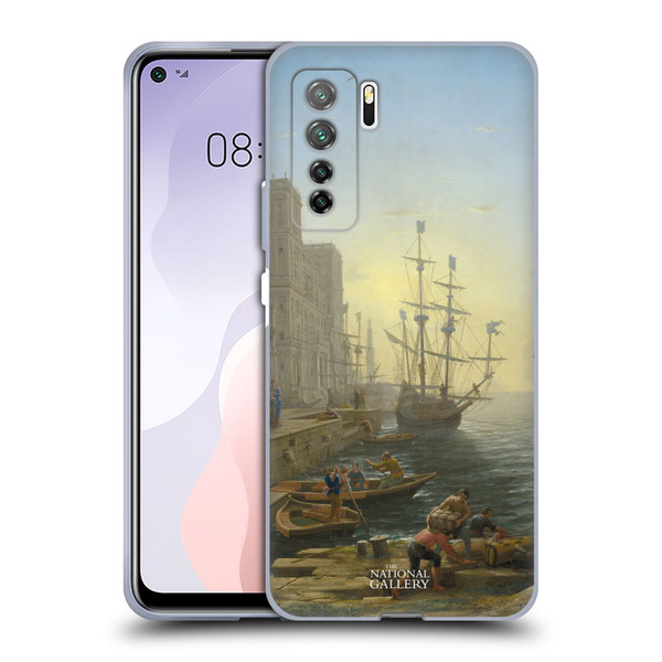 The National Gallery Nature Seaport With The Embarkation Of Saint Ursula Soft Gel Case for Huawei Nova 7 SE/P40 Lite 5G