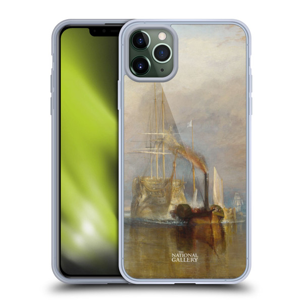 The National Gallery Nature The Fighting Temeraire Soft Gel Case for Apple iPhone 11 Pro Max