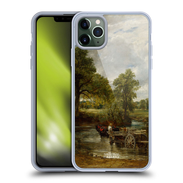 The National Gallery Nature The Hay Wain Soft Gel Case for Apple iPhone 11 Pro Max
