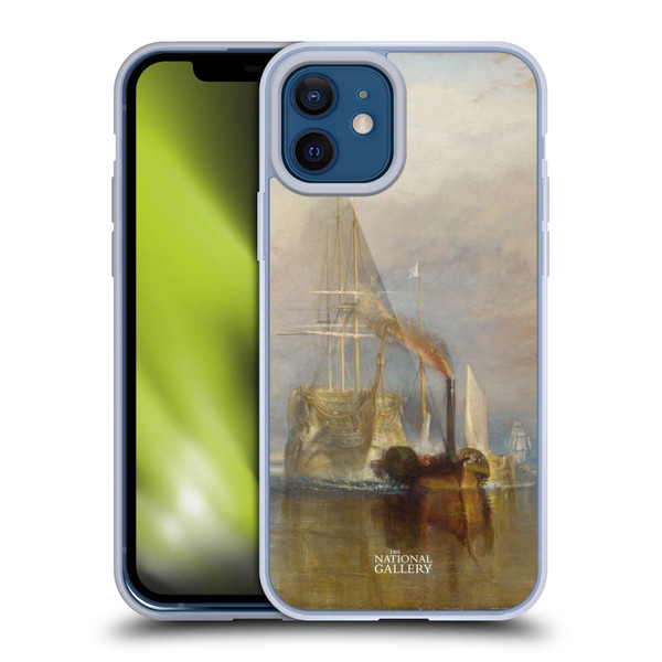 The National Gallery Nature The Fighting Temeraire Soft Gel Case for Apple iPhone 12 / iPhone 12 Pro