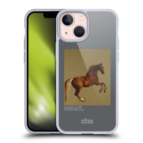 The National Gallery Nature Whistlejacket Soft Gel Case for Apple iPhone 13 Mini