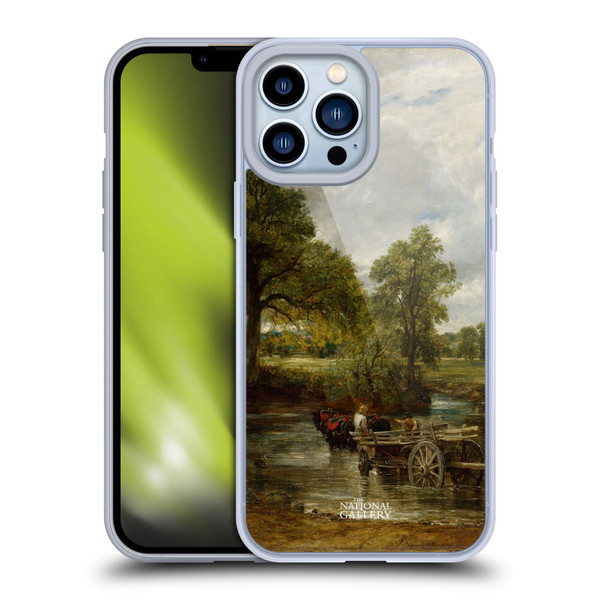 The National Gallery Nature The Hay Wain Soft Gel Case for Apple iPhone 13 Pro Max