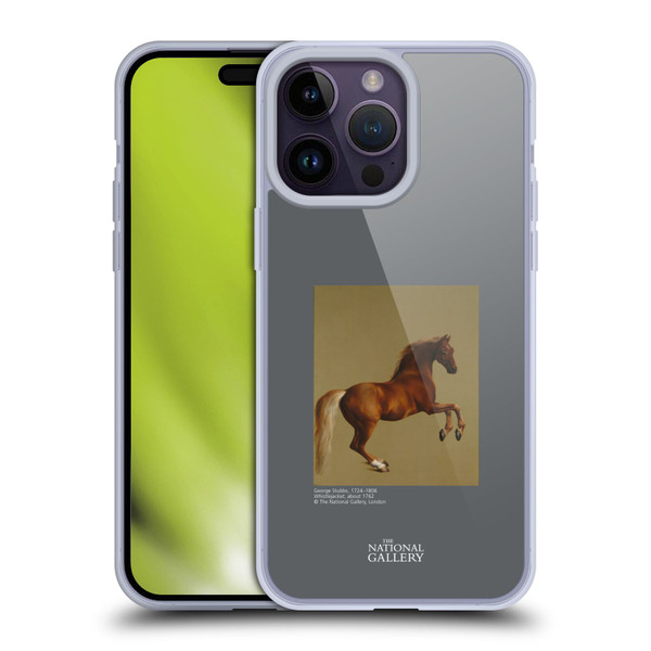The National Gallery Nature Whistlejacket Soft Gel Case for Apple iPhone 14 Pro Max