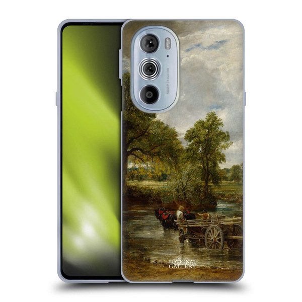 The National Gallery Nature The Hay Wain Soft Gel Case for Motorola Edge X30