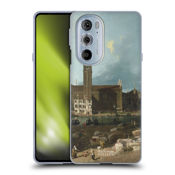 The National Gallery Nature The Stonemason's Yard Soft Gel Case for Motorola Edge X30