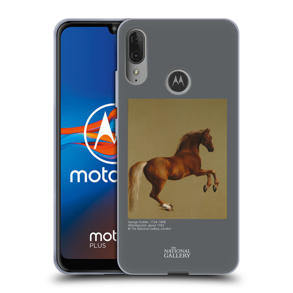 The National Gallery Nature Whistlejacket Soft Gel Case for Motorola Moto E6 Plus