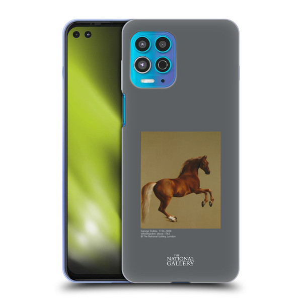 The National Gallery Nature Whistlejacket Soft Gel Case for Motorola Moto G100