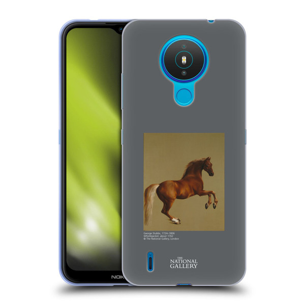 The National Gallery Nature Whistlejacket Soft Gel Case for Nokia 1.4