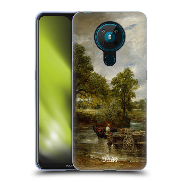 The National Gallery Nature The Hay Wain Soft Gel Case for Nokia 5.3