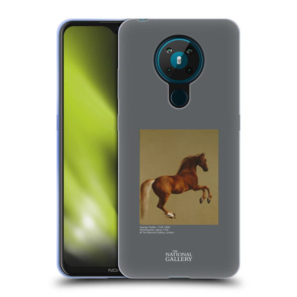 The National Gallery Nature Whistlejacket Soft Gel Case for Nokia 5.3