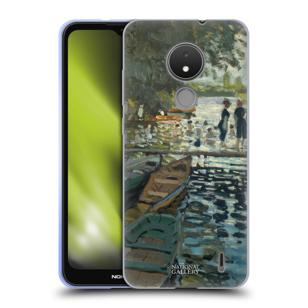 The National Gallery Nature Bathers At La Grenouillére Soft Gel Case for Nokia C21