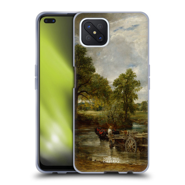 The National Gallery Nature The Hay Wain Soft Gel Case for OPPO Reno4 Z 5G