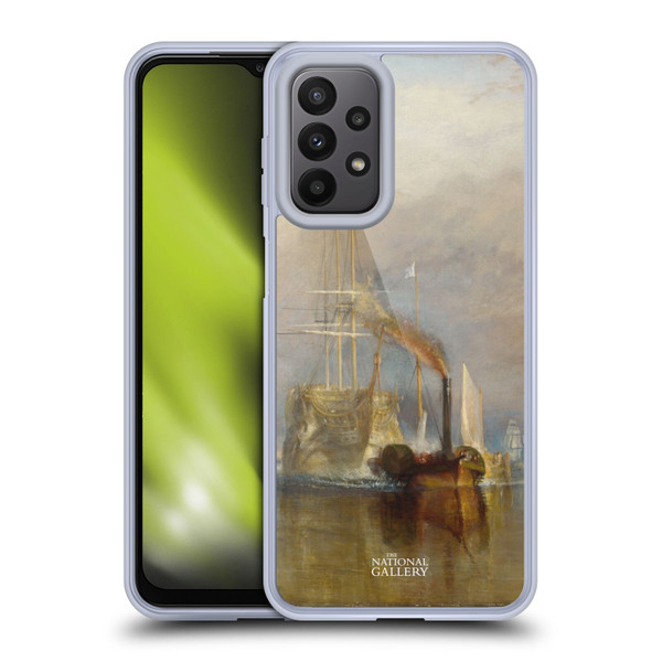 The National Gallery Nature The Fighting Temeraire Soft Gel Case for Samsung Galaxy A23 / 5G (2022)