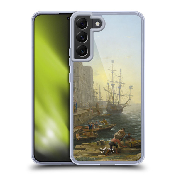 The National Gallery Nature Seaport With The Embarkation Of Saint Ursula Soft Gel Case for Samsung Galaxy S22+ 5G