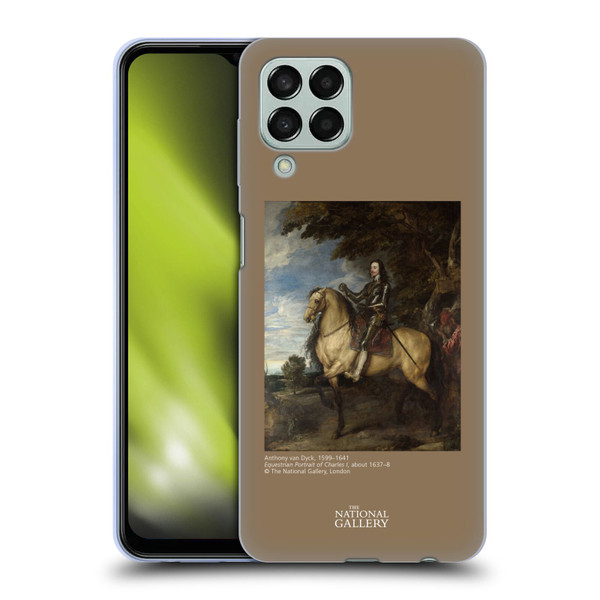 The National Gallery People Equestrian Portrait Of Charles I Soft Gel Case for Samsung Galaxy M33 (2022)