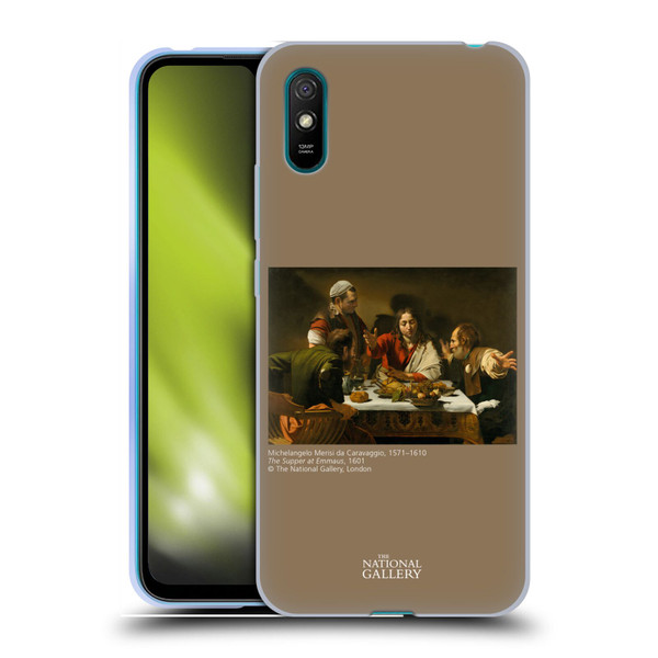 The National Gallery People The Supper At Emmaus Soft Gel Case for Xiaomi Redmi 9A / Redmi 9AT