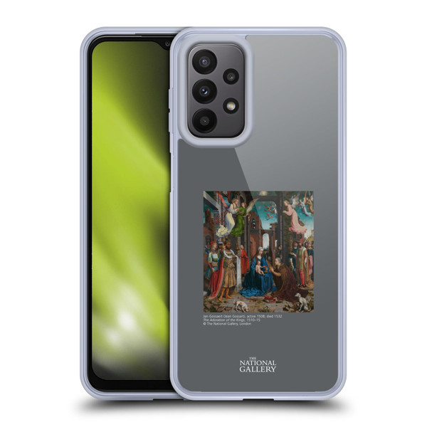 The National Gallery Religious & Mythological The Adoration Of The Kings Soft Gel Case for Samsung Galaxy A23 / 5G (2022)