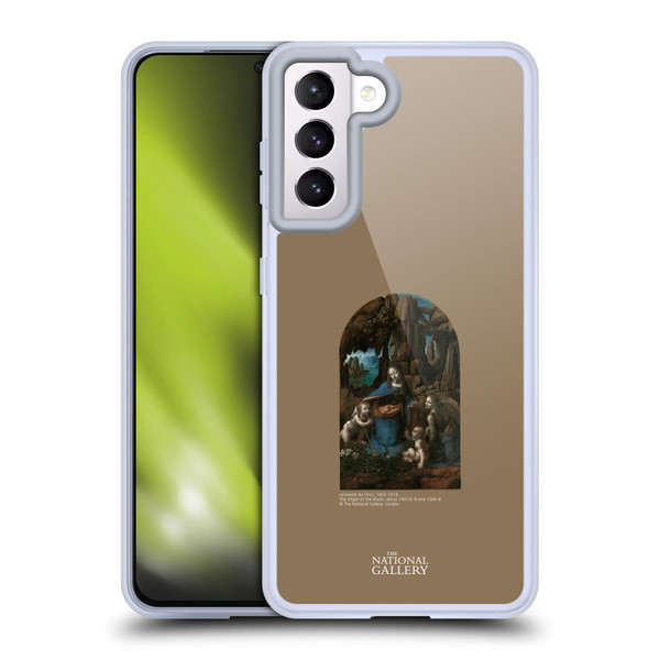 The National Gallery Religious & Mythological The Virgin Of The Rocks Soft Gel Case for Samsung Galaxy S21 5G
