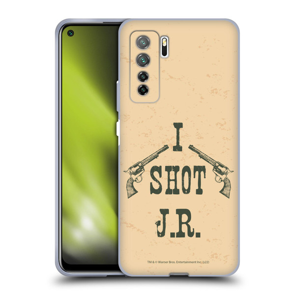 Dallas: Television Series Graphics Typography Soft Gel Case for Huawei Nova 7 SE/P40 Lite 5G