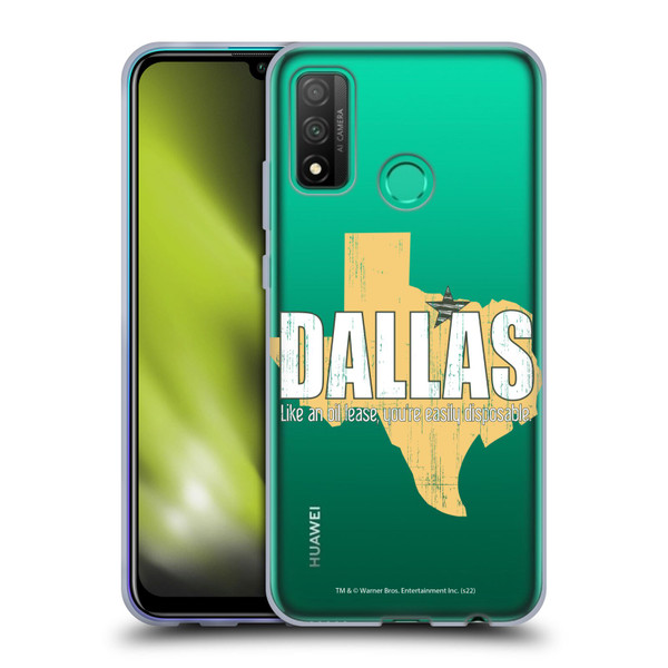Dallas: Television Series Graphics Quote Soft Gel Case for Huawei P Smart (2020)