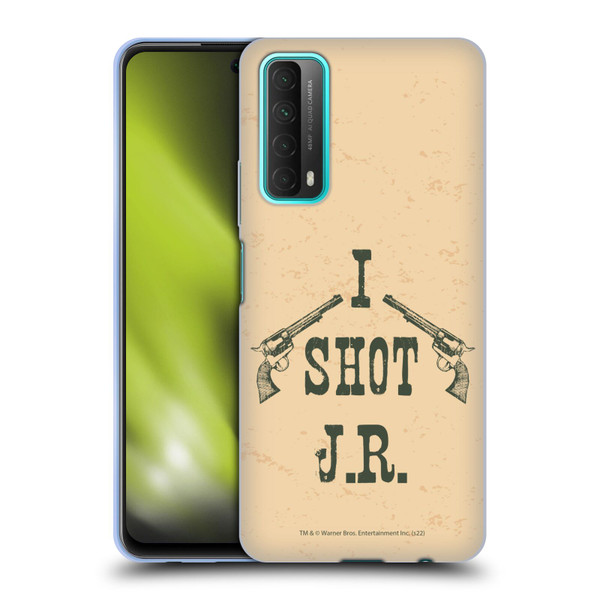 Dallas: Television Series Graphics Typography Soft Gel Case for Huawei P Smart (2021)