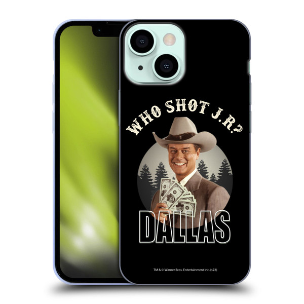 Dallas: Television Series Graphics Character Soft Gel Case for Apple iPhone 13 Mini