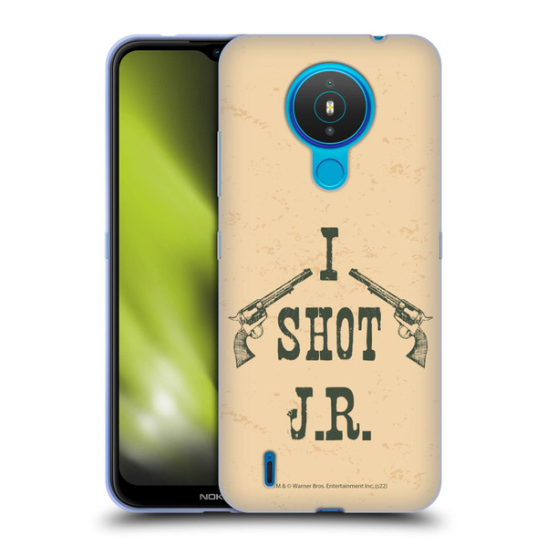Dallas: Television Series Graphics Typography Soft Gel Case for Nokia 1.4