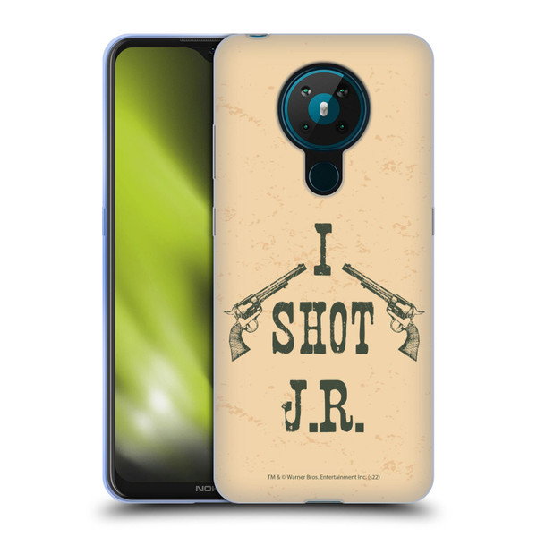 Dallas: Television Series Graphics Typography Soft Gel Case for Nokia 5.3