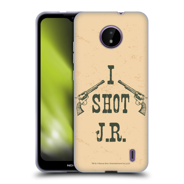 Dallas: Television Series Graphics Typography Soft Gel Case for Nokia C10 / C20